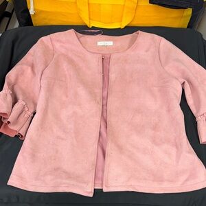 Solitaire Blush Pink Women's Blazer medium ADI